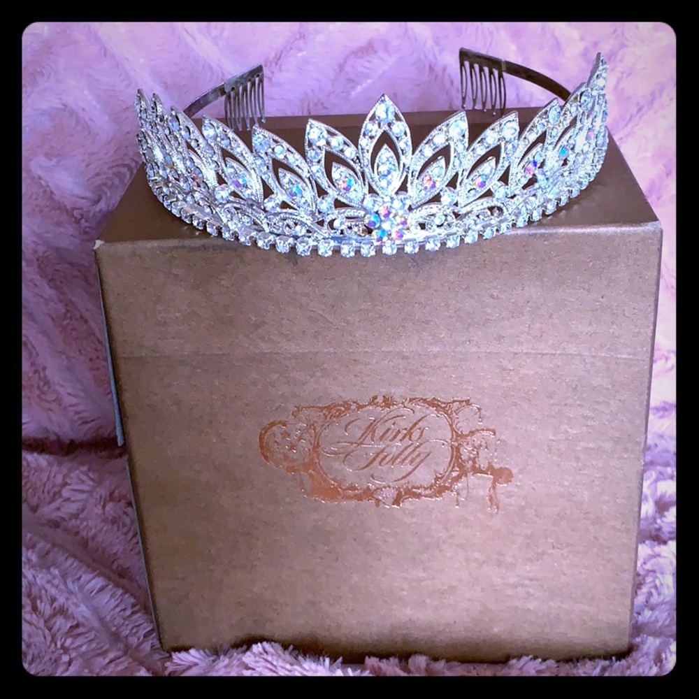 Kirks Folly Swarovski Crystal Tiara
